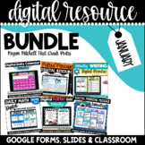 Digital Resources JANUARY Bundle Google Classroom