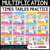 Digital Resources - Multiplication Facts Fluency Practice 