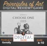Digital Review Game - Principles of Art Interactive Review Game