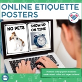 Online Etiquette Posters