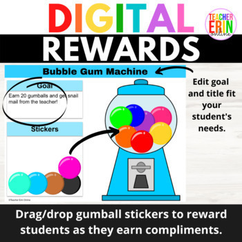 Gumball Machine Positive Behavior Reward System by The Kindergarten