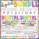 Digital Rotations BUNDLE: Reading and Math
