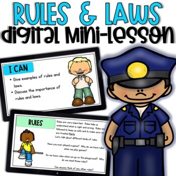 Preview of Digital Rules & Laws Mini-Lesson (FREE)