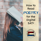 Digital SAT Lesson: How to Read Poetry on the DSAT
