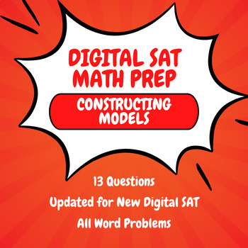Preview of Digital SAT Math Prep for Constructing Models of Functions