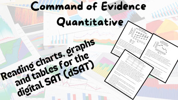 Preview of Digital SAT | Quantitative Evidence | Reading charts graphs tables