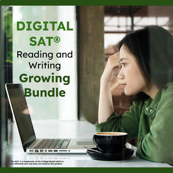 Preview of Digital SAT® Reading and Writing Section Growing Bundle