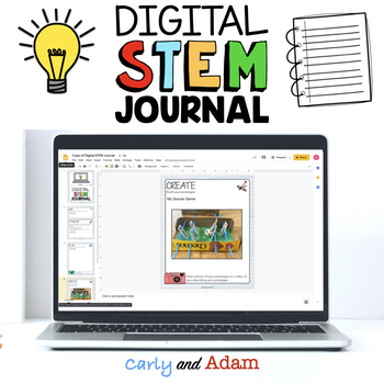 Preview of Digital STEM Journal Distance Learning