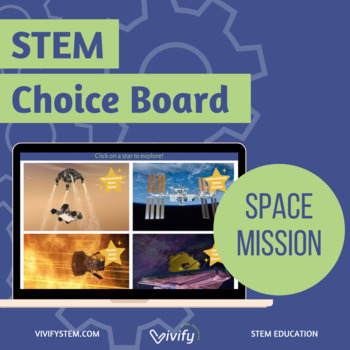 Preview of Digital STEM Choice Board: Space Mission!