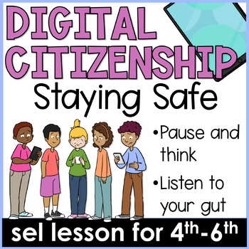Preview of Digital Safety Lesson and Activities