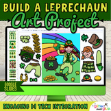 Digital Build A Saint Patricks Day Leprechaun & Writing Ac