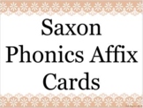 Digital Saxon Phonics Affix Cards