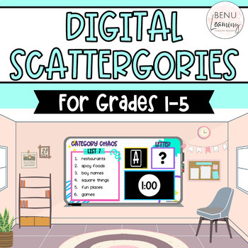 Preview of Digital Scattergories™ Game for the Classroom