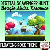 Digital Scavenger Hunt - Floating Rock Theme