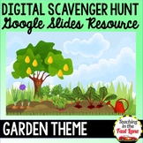 Digital Scavenger Hunt - Garden Theme