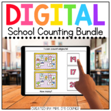 Digital School Themed Counting to 20 Activity Bundle | Dis