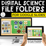 Digital Science File Folders | Special Education | Google Slides™
