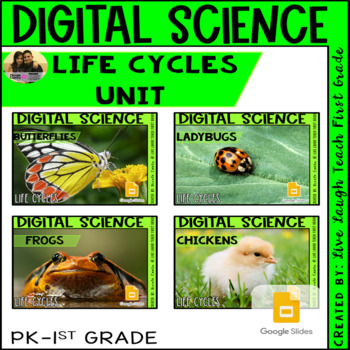 Preview of Digital Science Interactive Lessons: Life Cycles Unit