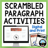 Scrambled Paragraph Activities for Google Slides and print
