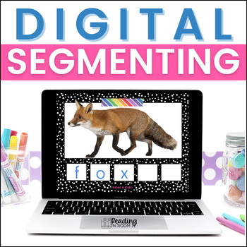 Preview of Digital Segmenting: Paperless Phonological Awareness Activity