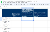 Digital Self-Checking: Geometric Sequence Practice