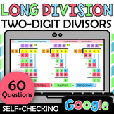 Digital Self-Checking Long Division Practice with double d