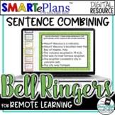 Digital Sentence Combining Bell Ringers for Distance Learn