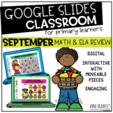 Digital September Math and ELA Review