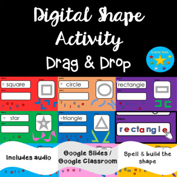 Preview of Digital Shape Activity (Distance Learning)