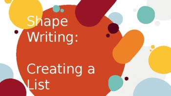Preview of Digital Shape Writing