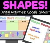 Digital Shapes Mini-Lesson Visuals and Activities for Goog