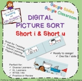 Digital Short Vowel Picture Sort - Short i and u - Google 