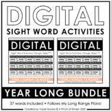 Digital Sight Word Activities (Google Slides™) - THE YEAR 