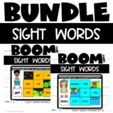 Digital Sight Word Activities with Primer Words Bundle Boo