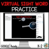 Digital Sight Word Magnifying Glass Mystery | Google Slides