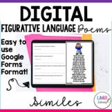 Digital Simile Poems with Poetry Comprehension