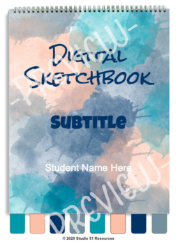 Preview of Digital Sketchbook-Watercolor Design