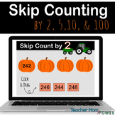 Digital Skip Counting Activities: Fall/Halloween {Google Slides}