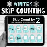 Digital Skip Counting & Counting Winter & Christmas Activi