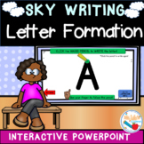 Digital Sky writing!  (Letter Formation with the Magic Pencil)