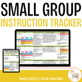 Digital Small Group Tracker ANY Class ANY Grade + EDITABLE!