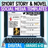 Digital Short Story or Novel Social Media Templates - Inst