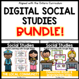 Digital Social Studies:  Grade 1 BUNDLE