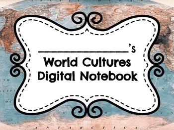 Preview of Digital Social Studies Interactive Notebook