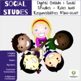 Digital Social Studies Mini-Unit | Grade 1 | Roles and Res