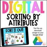 Digital Sorting by Attributes Activities | Google Slides