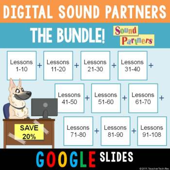 Preview of Digital Sound Partners BUNDLE- All 108 Lessons Ready for Distance Learning