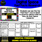 Digital Space Fast Facts - Google Classroom Distance Learning