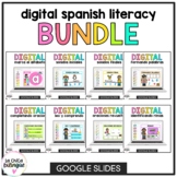 Digital Spanish Literacy Growing Bundle | Google Classroom™