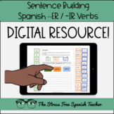 Digital Spanish Sentence Structure Building Practice with 